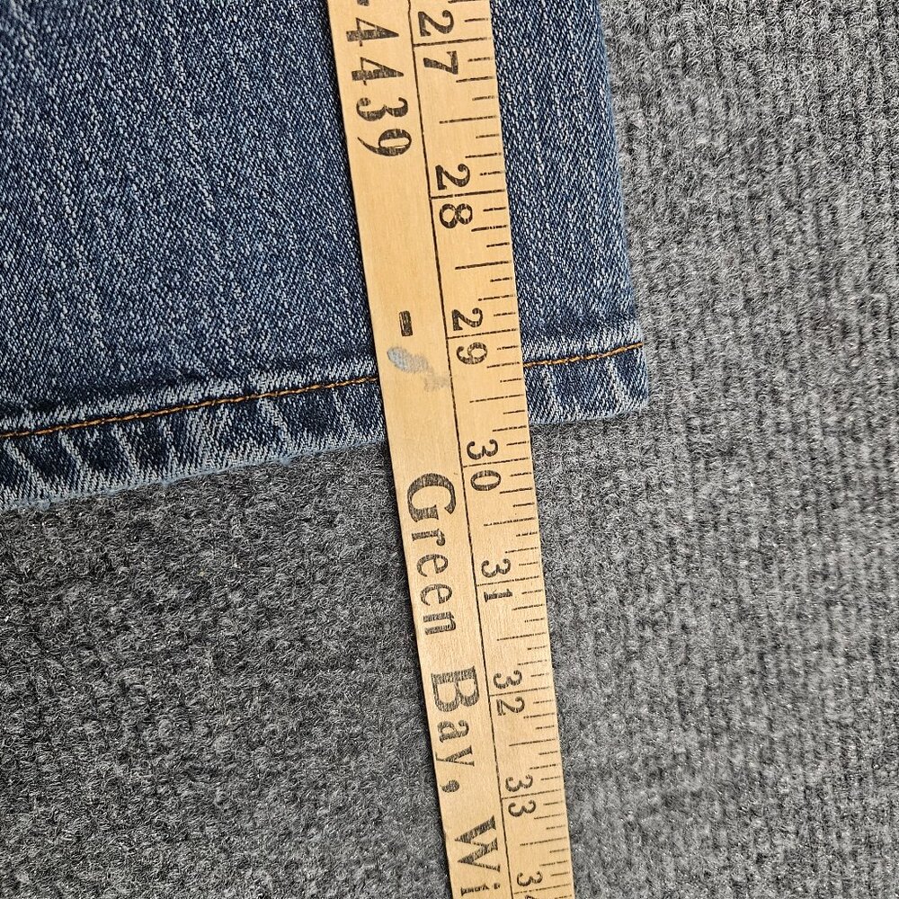 Levis 514 Jeans W30 L30 Slim Straight Blue Denim Y2K Made in Colombia - Picture 7 of 8